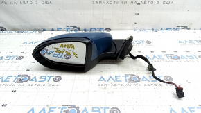 Дзеркало бічне VW Jetta 19-26 5+2 пінів, BSM, підігрів, синє