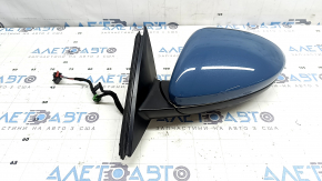 Дзеркало бічне VW Jetta 19-26 5+2 пінів, BSM, підігрів, синє