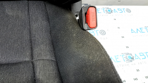 Сиденье пассажирское Honda Accord 23-26 без airbag, механическое, черная ткань с белой строчкой, без подголовника, под химчистку