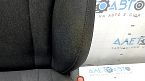 Сиденье пассажирское Honda Accord 23-26 без airbag, механическое, черная ткань с белой строчкой, без подголовника, под химчистку