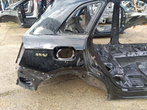 Четверть крыло задняя правая Audi Q5 80A 18-25 на кузове, черная, тычки, вмятина