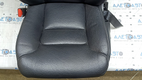 Сидіння водійське Volvo XC60 18-22 з airbag, електричне, підігрів, шкіра чорна, з блоком керування, подряпини, прим'ято