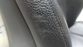 Сидіння водійське Volvo XC60 18-22 з airbag, електричне, підігрів, шкіра чорна, з блоком керування, подряпини, прим'ято