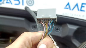 Дверь багажника голая со стеклом Volvo XC60 18-26 с проводкой, тонировка, серебро 711, царапина на стекле