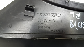 Накладка задньої стійки за кватиркою ліва Volvo XC60 18-26 чорна, подряпини