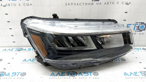 Фара передняя правая в сборе VW Taos 22-24 LED, мусор внутри, тычки