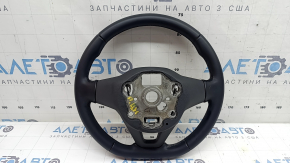 Кермо голе VW Jetta 22-26 шкіра чорне, без кнопок і накладки, подряпини, вм'ятини