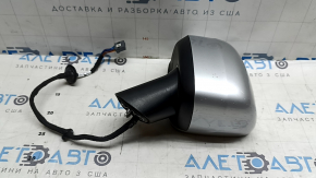 Дзеркало бічне праве у зборі Volvo XC60 18-26 14 пінів, поворотник, автозатемніння, підігрів, BSM, срібло, подряпина, тички