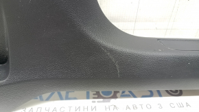 Накладка порога права VW Jetta 19-26 чорна, подряпини