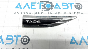 Емблема напис крила TAOS права VW Taos 22-25