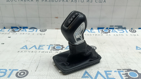 Ручка КПП Volvo XC60 20-21 T5, T6 чорна шкіра, з чохлом, потертості