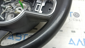Кермо голе Volvo XC60 18-23 шкіра чорна з підігрівом, тип 1, подряпини, скол