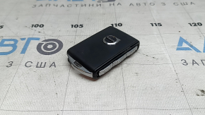 Ключ Volvo XC60 18-26 keyless, 4 кнопки, чорний, 433.92MHz, потертий, подряпини
