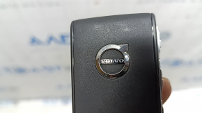 Ключ Volvo XC60 18-26 keyless, 4 кнопки, чорний, 433.92MHz, потертий, подряпини