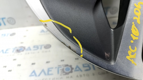 Диск колесный R17 x 7, 5J 5*114, 3 Honda Accord 18-22 тип 3 hybrid с резонатором 220 Hz, бордюрка, под ремонт