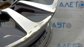 Диск колесный R17 x 7, 5J 5*114, 3 Honda Accord 18-22 тип 3 hybrid с резонатором 220 Hz, бордюрка, под ремонт