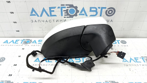 Дзеркало бічне праве у зборі VW Taos 22-25 5+2 пінів, BSM, підігрів, біле
