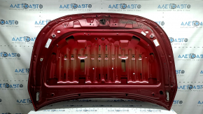 Капот голый Toyota Highlander 20-26 красный 3T3, алюминий, полез лак