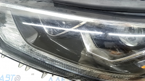 Фара передня ліва Toyota Highlander 21-21 LED+LED DRL світла, потерта, жовтить LED