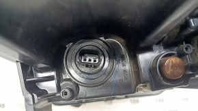 Фара передняя правая в сборе Jeep Compass 22-26 галоген + LED с креплением, скол, песок