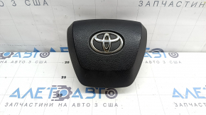Подушка безопасности airbag в руль водительская Toyota Highlander 20-21 черная