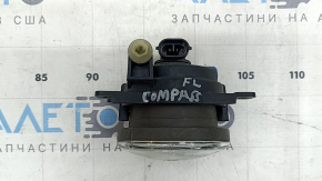 Противотуманная фара птф левая Jeep Compass 22-26 галоген, песок