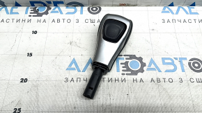 Ручка КПП Jeep Compass 22-24 кожа, серая накладка, царапины