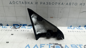 Заглушка бокового зеркала передняя правая Jeep Compass 17-21 черная, царапины