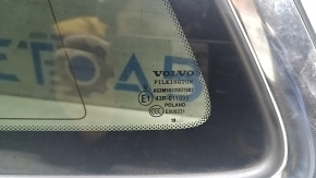 Форточка глухое стекло задняя левая Volvo XC60 18-26 без tv tuner, с антенной, тонировка, с хром молдингом,царапки,PILKINGTON