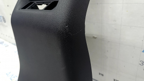 Накладка центральной консоли задняя Nissan Murano 25-26 Platinum, темно-серая, царапины