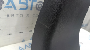 Накладка центральной консоли задняя Nissan Murano 25-26 Platinum, темно-серая, царапины