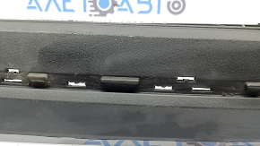 Губа заднього бампера Mercedes C-class W205 300/350e/350h/400 16-18 без парктроників, подряпини, тріщина у кріпленні