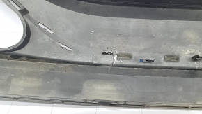 Губа заднього бампера Mercedes C-class W205 300/350e/350h/400 16-18 без парктроників, подряпини, тріщина у кріпленні