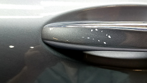 Дверь в сборе задняя левая Mercedes C-class W205 16-21 алюминий, графит 992, keyless, царапины, тычки
