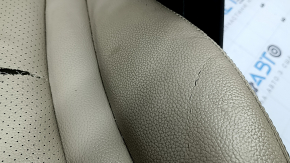 Сидіння водійське Mercedes C-class W205 16-21 з airbag, електричне, підігрів, пам'ять, шкіра чорна, надриви, тички