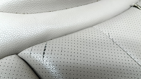 Сидіння водійське Mercedes C-class W205 16-21 з airbag, електричне, підігрів, пам'ять, шкіра чорна, надриви, тички