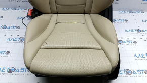 Сидіння водійське Mercedes C-class W205 16-21 з airbag, електричне, підігрів, пам'ять, шкіра чорна, надриви, тички