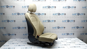 Сидіння водійське Mercedes C-class W205 16-21 з airbag, електричне, підігрів, пам'ять, шкіра чорна, надриви, тички