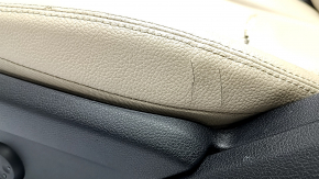 Сидіння водійське Mercedes C-class W205 16-21 з airbag, електричне, підігрів, пам'ять, шкіра чорна, надриви, тички