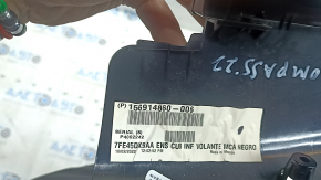Обрамление рулевой колонки в сборе Jeep Compass 17-26 черное, тычка