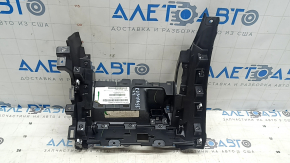 Накладка передньої панелі нижня Jeep Compass 22-26 чорна, тички, надлом кріплення, подряпини