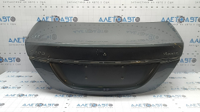 Кришка багажника Mercedes C-class W205 16-21 алюміній, графіт 992, вм'ятина, подряпини