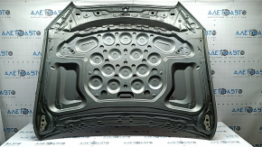 Капот голый Mercedes C-class W205 16-21 алюминий, графит 992, сколы, царапины