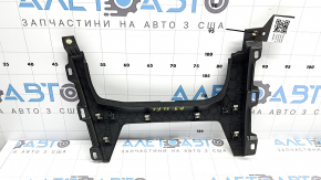 Накладка передней панели центральная Audi A3 22-26 нижняя, черная, царапина