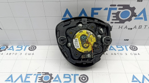 Подушка безпеки airbag в кермо водійська Mercedes C-class W205 16-21 чорна, потертий хром