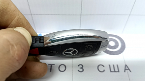 Ключ smart Mercedes C-class W205 16-18 4 кнопки, потертий, подряпини