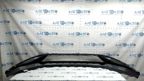 Губа переднего бампера Nissan Murano 25-26 Platinum, царапины, прижата