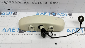 Дзеркало внутрішньосалонне Mercedes C-class W205 16-18 автозатемніння, підсвічування, Home link, бежеве, подряпини