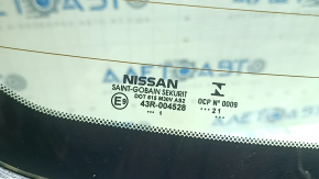 Двері багажника голі зі склом Nissan Kicks 21-25 чорний KH3, краплі пластику, подряпини