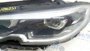 Фара передняя левая в сборе BMW 3 G20 19-23 LED адаптив, с креплением, под полировку, сколы